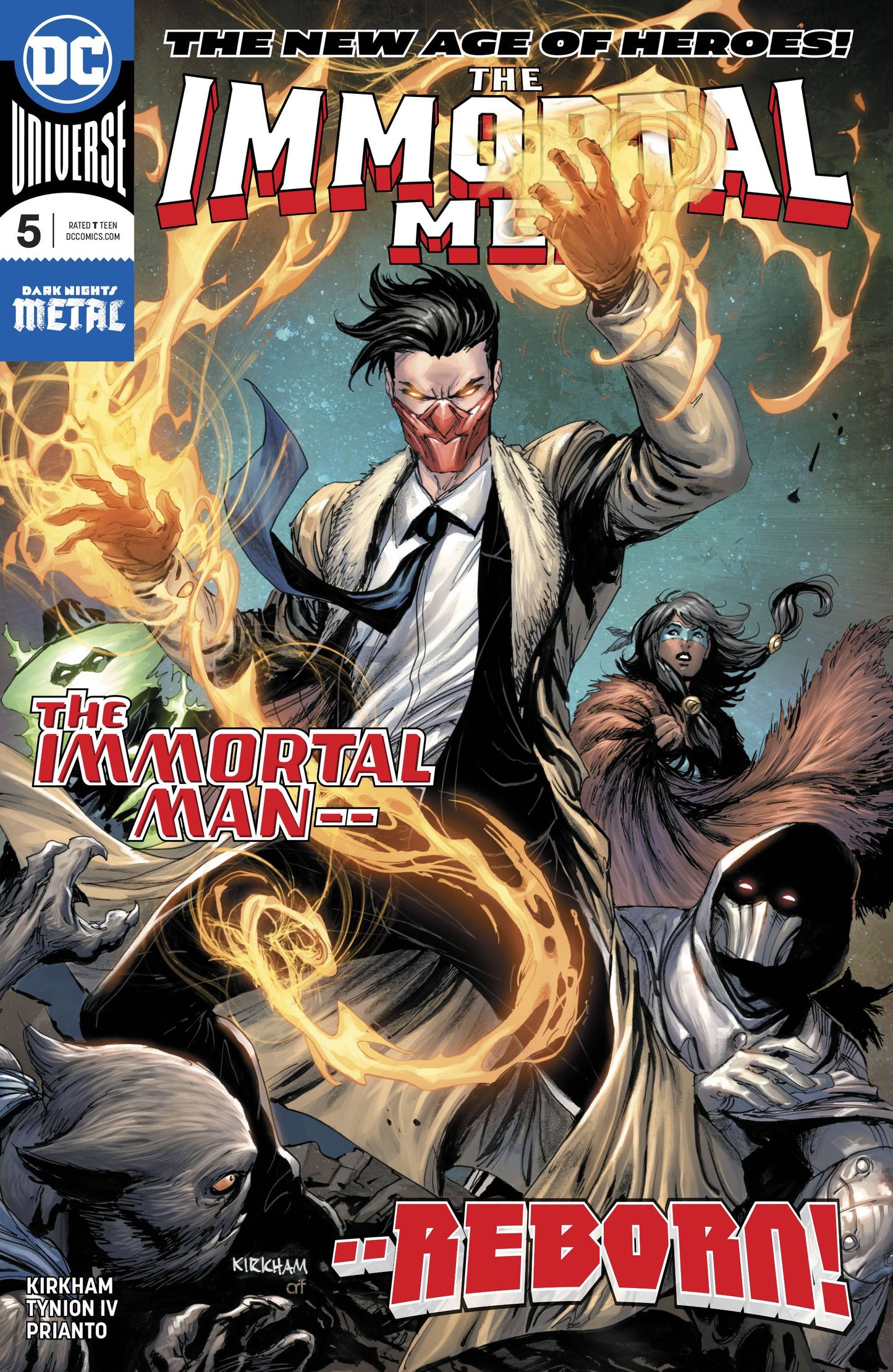 IMMORTAL MEN #5 (Tyler Kirkham Cover)