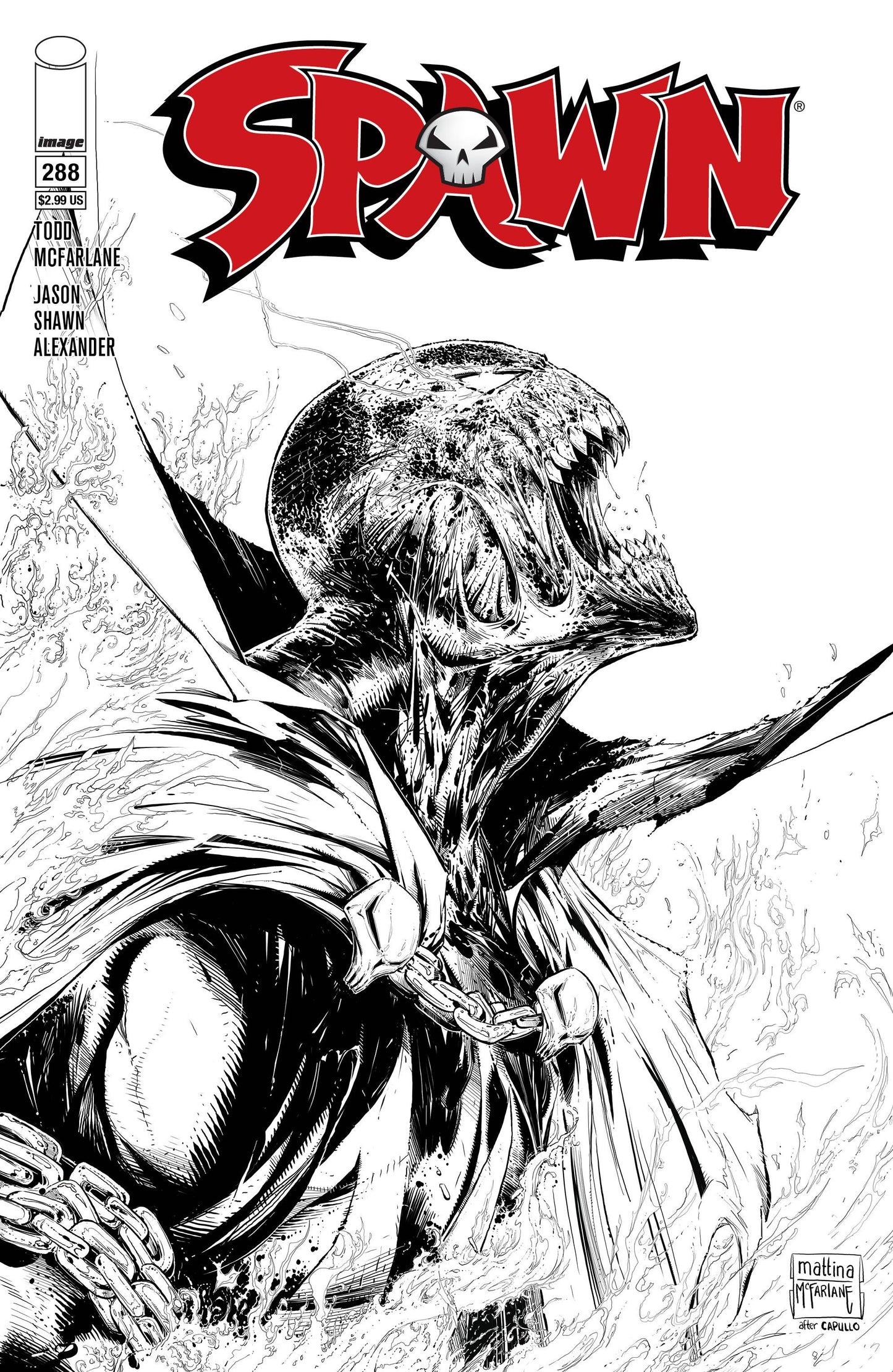 SPAWN #288 CVR C MATTINA & MCFARLANE