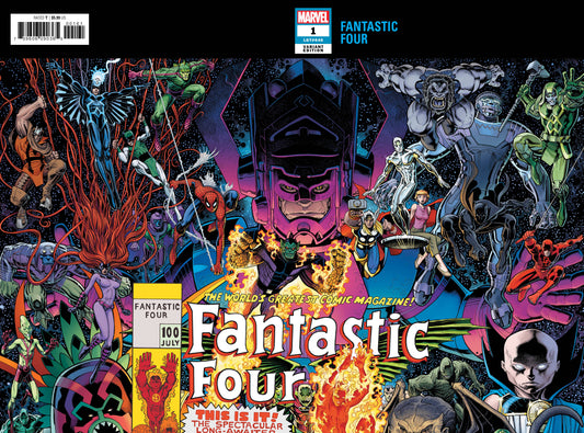 FANTASTIC FOUR #1 ART ADAMS CONNECTING WRAPAROUND