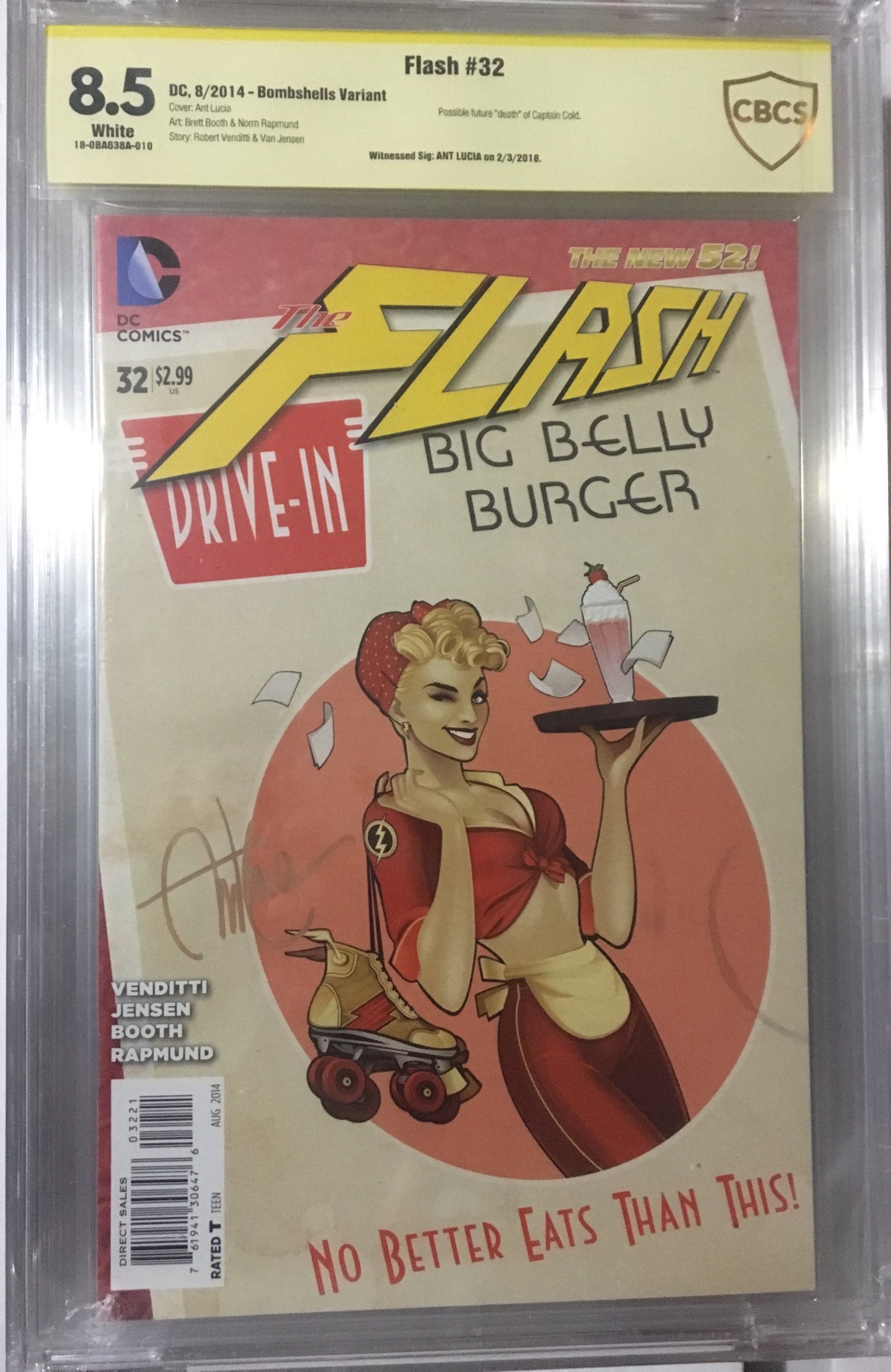 Flash #32 - 8.5 Signed by Ant Lucia